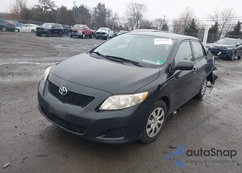 2010 Toyota Corolla Le из США, поврежденный, VIN 2T1BU4EE0AC259068
